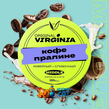 Табак для кальяна Original Virginia Middle Кофе Пралине 25г Акцизный - фото 1